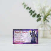 Verrückte Wiz Geschäfte, Raum-Zauberer-Kunst Visitenkarte (Stehend Vorderseite)