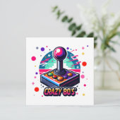 verrückter 80er Old School Style (Stehend Vorderseite)