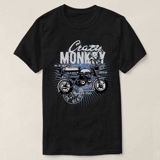 Verrückter Affe Fahrrad Pullover (Design vorne)