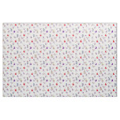 verrückter, alberner, lustiger Welpenhund Stoff (Fat Quarter (45,7 x 55,9 cm))