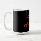 verrückter alter Schläger Kaffeetasse (Links)