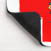 verrückter Chirurg Mousepad (Ecke)