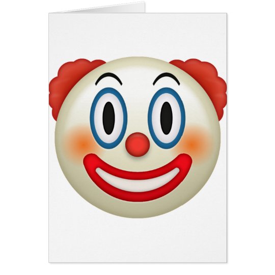 Verruckter Clown Emoji Zazzle De