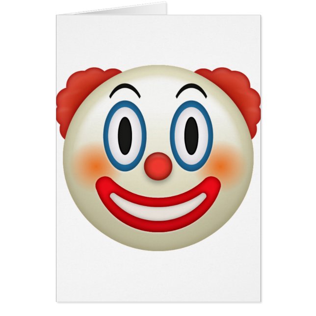 Verrückter Clown Emoji (Vorne)