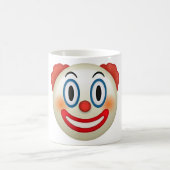 Verrückter Clown Emoji Kaffeetasse (Mittel)