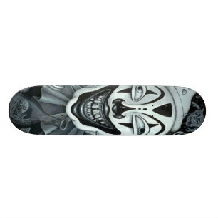 Verrückter Clown Skateboard