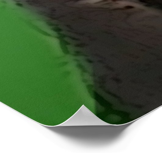 verrückter cooler Kim Poster (Ecke)