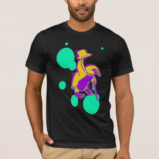verrückter cooler Spitzenhut Penguin T-Shirt