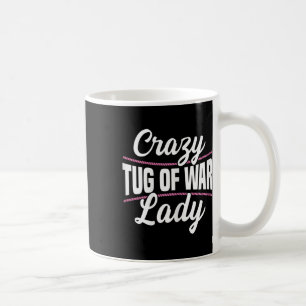 verrückter Dame-Dummis aus dem Krieg, der für eine Kaffeetasse