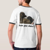 Verrückter Däne T-Shirt (Rückseite)