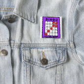 Verrückter Drachen-Sieger! Bingoknopf Button (Beispiel)