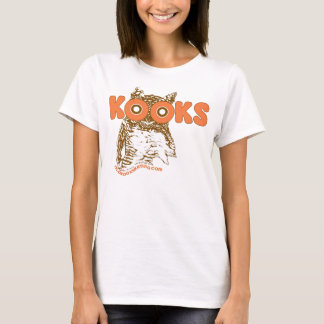 Verrückter Eulen-T - Shirt