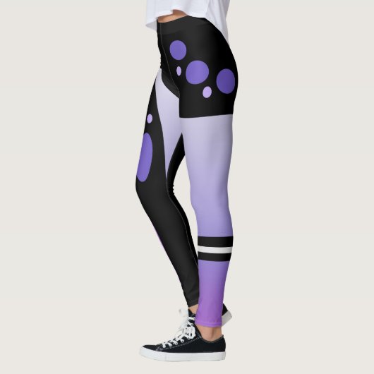 Verrückter flippiger Entwurf Leggings (Links)