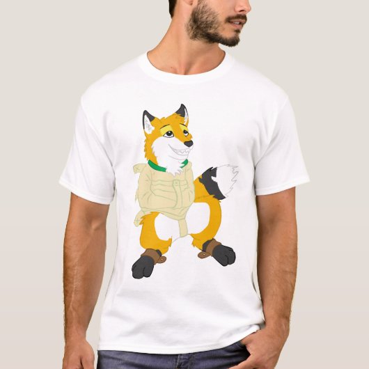 Verrückter FUCHS T-Shirt (Vorderseite)