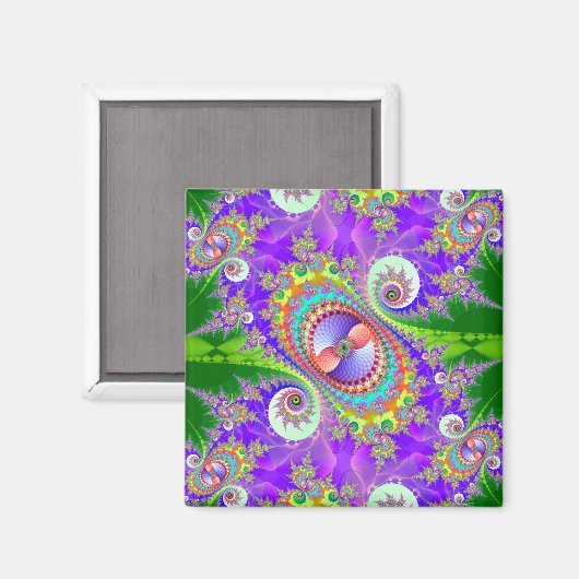 verrückter Garten Magnet (Vorderseite/Rückseite)