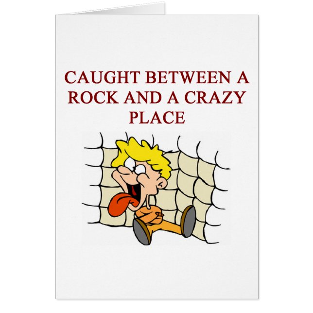 verrückter geisteskranker Witz (Vorne)