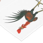 Verrückter Hahn Kurzer Tischläufer (Ecke)