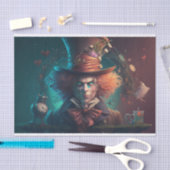 Verrückter Hatter Teezeit Seidenpapier (Handwerk)
