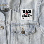 Verrückter Hinterwäldler Button (Beispiel)