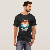 Verrückter Hühner-Typ T-Shirt (Vorne ganz)
