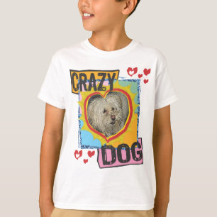 Verrückter Hund keine Tötungs-Haustier-Rettung T-Shirt