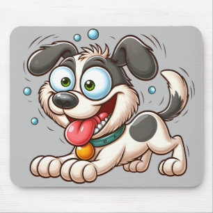 Verrückter Hund Mousepad