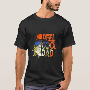 Verrückter Hunde-Vater-Angeln Lustiger Vatertag Re T-Shirt