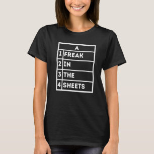 Verrückter in den Tabellen Excel-Tabelle Lustiges T-Shirt