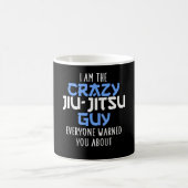 verrückter Jiu-Jitsu-Typ Kaffeetasse (Mittel)