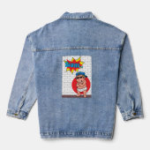 verrückter Junge Jeansjacke (Rückseite)