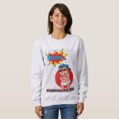 verrückter Junge Sweatshirt (Vorne ganz)