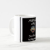 Verrückter Kaffeebecher Kaffeetasse (Vorderseite Links)