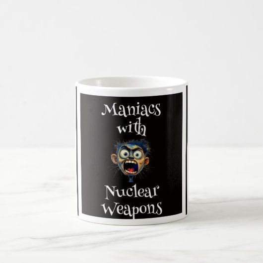 Verrückter Kaffeebecher Kaffeetasse (Mittel)