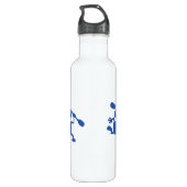 Verrückter Kajak ließ uns Yak Trinkflasche (Rückseite)