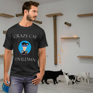 verrückter Katzenherr T-Shirt