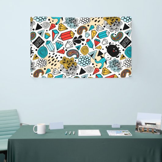 verrückter Kopf Banner (Messeveranstaltung)