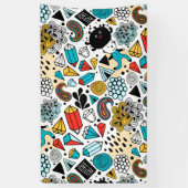 verrückter Kopf Banner (Vertikal)