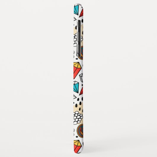 verrückter Kopf Case-Mate iPhone Hülle (Hinten/Links)