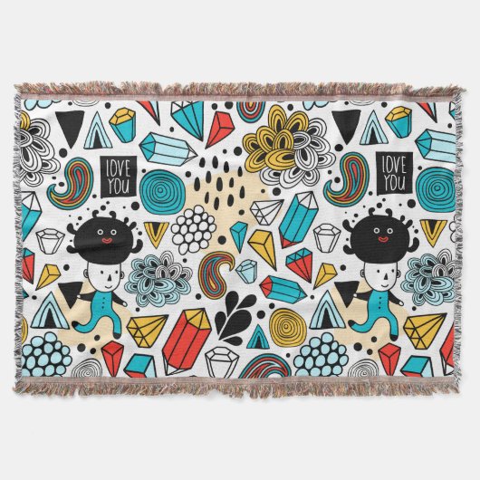 verrückter Kopf Decke (Vorderseite)