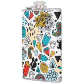 verrückter Kopf Flachmann (Links)