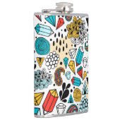 verrückter Kopf Flachmann (Rechts)