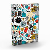 verrückter Kopf Fotoblock (Links)