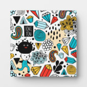 verrückter Kopf Fotoplatte (Vorderseite)