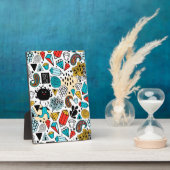 verrückter Kopf Fotoplatte (Seite)