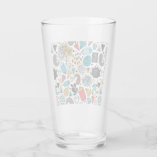 verrückter Kopf Glas (Rückseite)