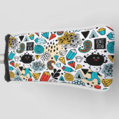 verrückter Kopf Golf Headcover (Vorderseite)