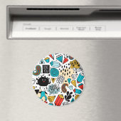 verrückter Kopf Magnet (In Situ (Geschirrspüler))