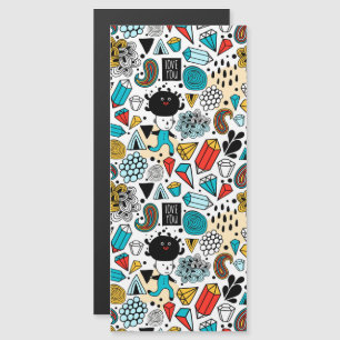 Verrückter Kopf Magneteinladung