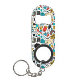 verrückter Kopf Mini Flaschenöffner (Vorderseite)