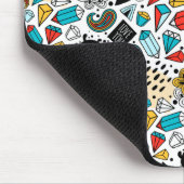 verrückter Kopf Mousepad (Ecke)